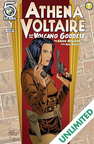 Athena Voltaire and the Volcano Goddess #1
